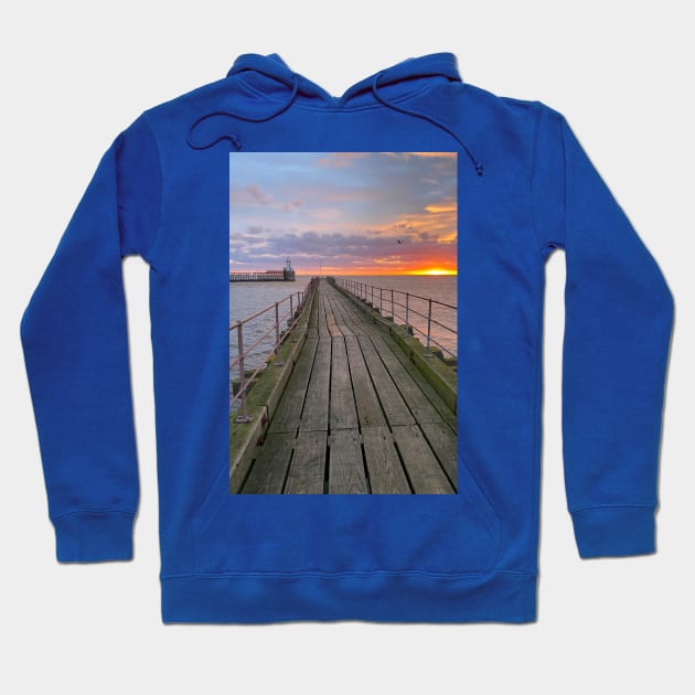 Sunrise Portrait Hoodie by Violaman